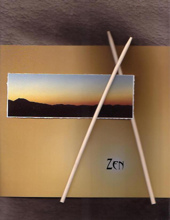 Collage work by Warren Norgaard, selected piece 17