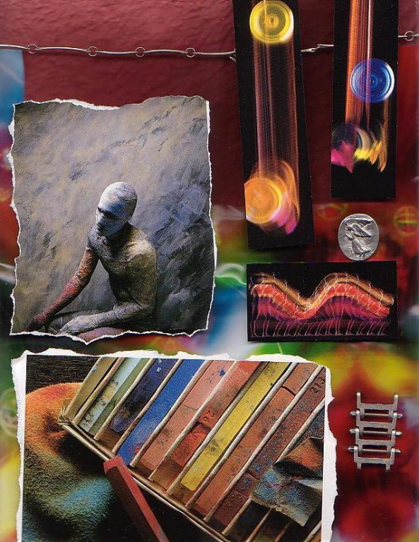 Collage work by Warren Norgaard, selected piece 9