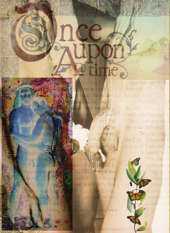 Collage work by Warren Norgaard, selected piece 14