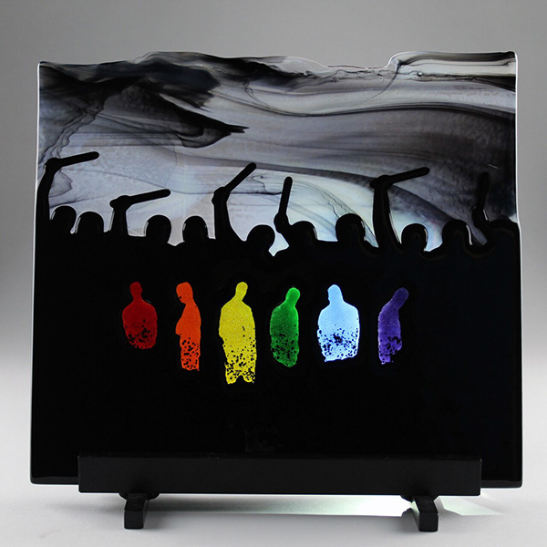 Glass work by Warren Norgaard, selected piece 5