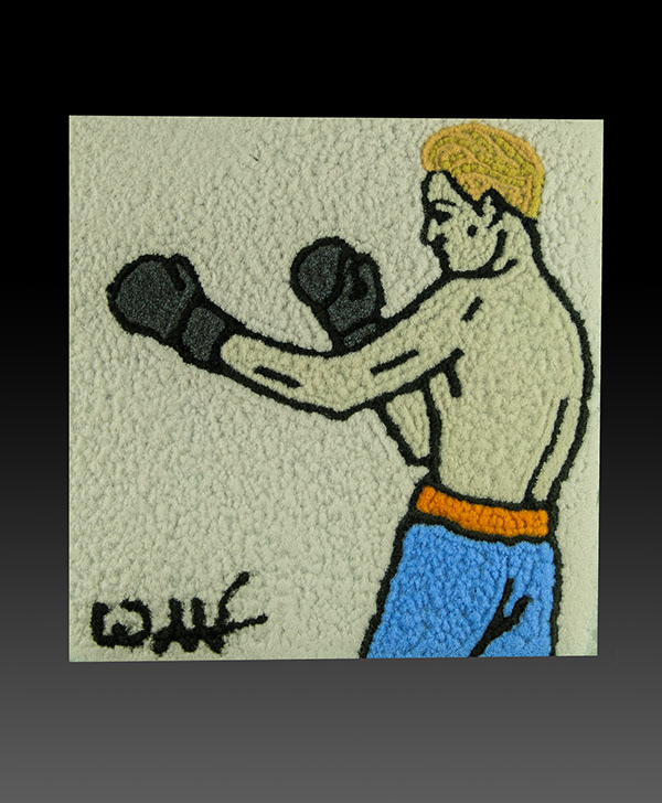 Glass work by Warren Norgaard, selected piece 19