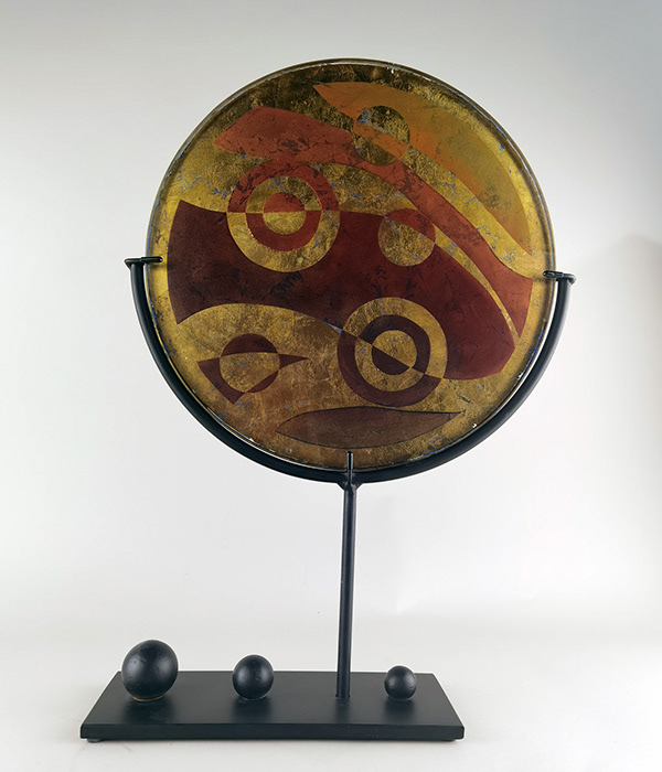 Glass work by Warren Norgaard, selected piece 17