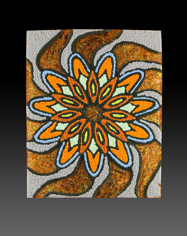 Glass work by Warren Norgaard, selected piece 18