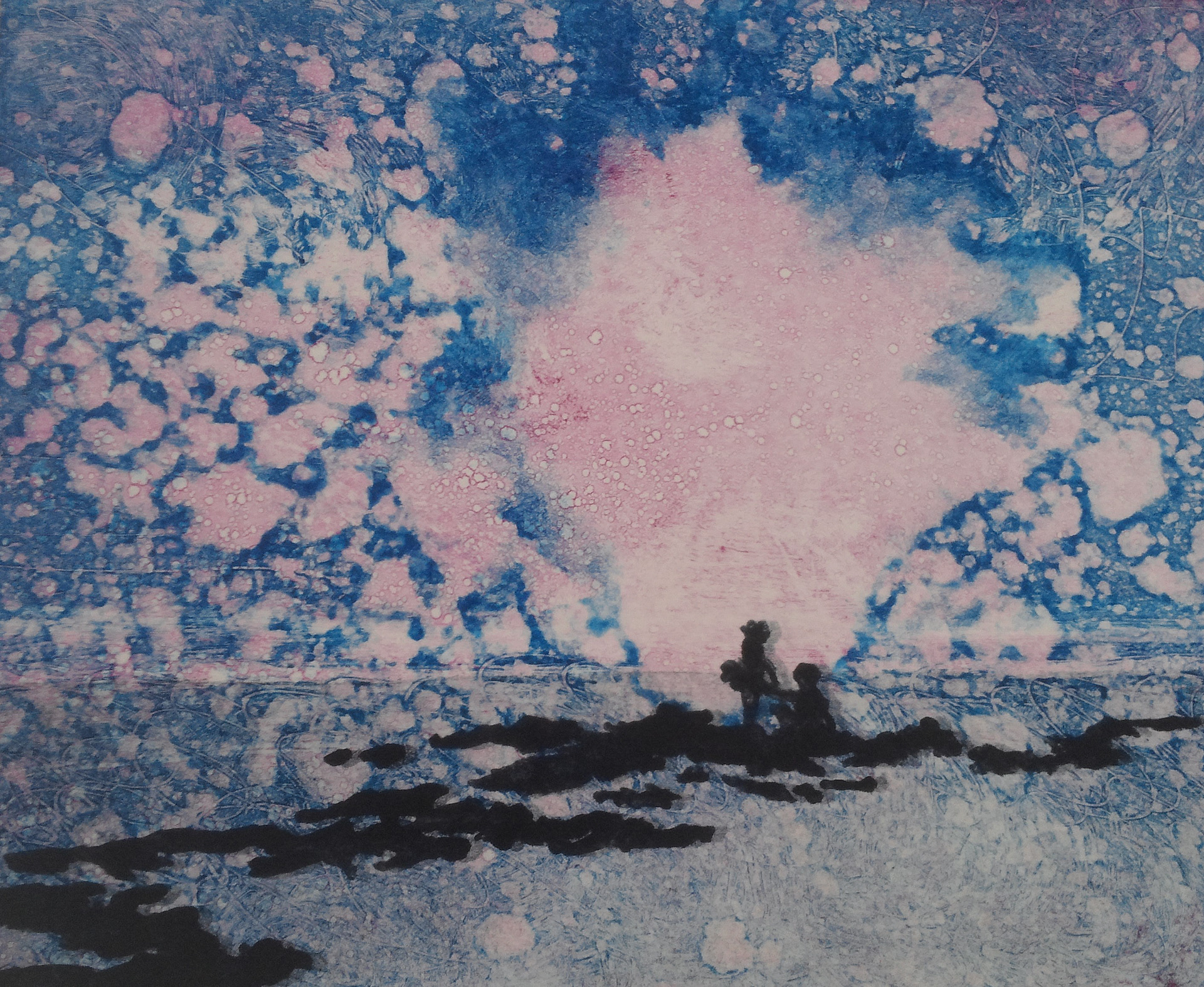Printmaking work by Warren Norgaard, selected piece 7
